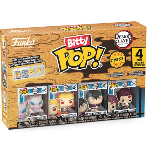 Demon Slayer Inosuke Funko Bitty Pop! Mini-Figure 4-Pack - Specialty