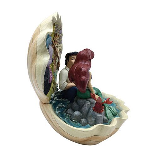 Disney Traditions Little Mermaid Seashell Scenario by Jim Shore Statue