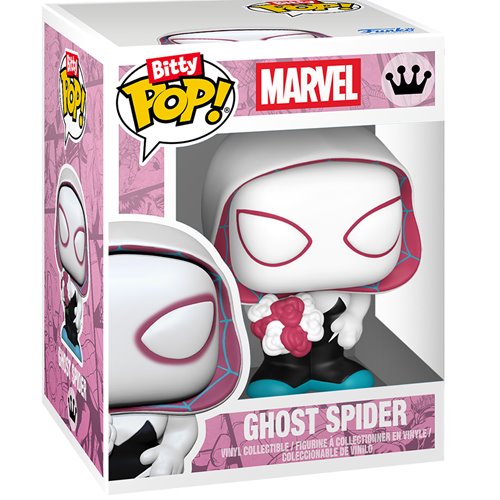 Spider-Man Valentines Miles Morales and Ghost Spider Funko Bitty Pop! Mini-Figure Bouquet
