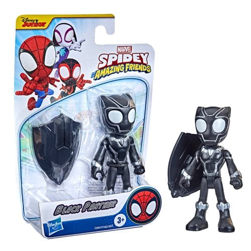 Spider-Man Spidey and His Amazing Friends Black Panther Action Figure