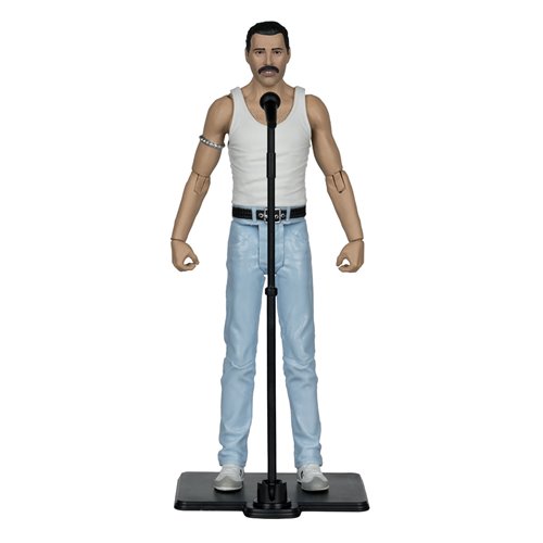 Music Maniacs Rock Wave 3 Queen Freddie Mercury 6-Inch Scale Action Figure