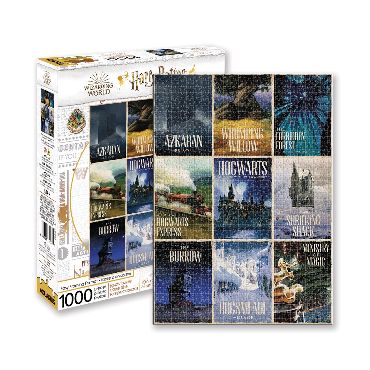 Aquarius Harry Potter Express 1000 Piece Puzzle* IN STOCK* FREE US SHIPPING* 