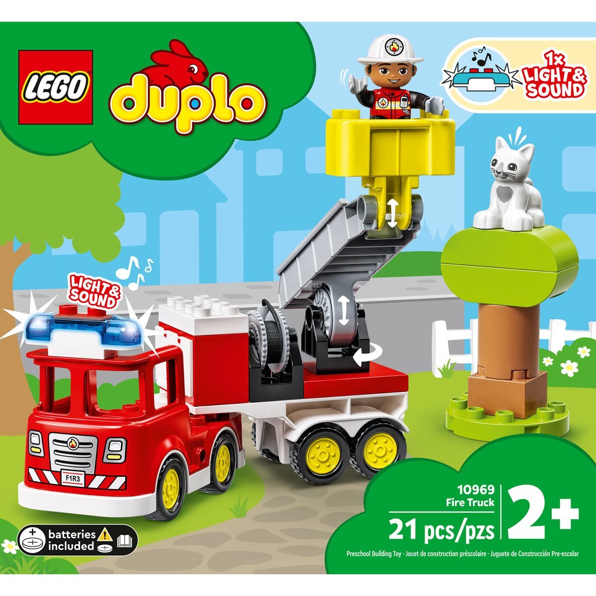 LEGO® DUPLO® Le camion de pompiers 10969