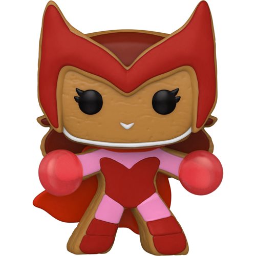 Marvel Holiday Gingerbread Scarlet Witch Pop! Vinyl Figure, Not Mint