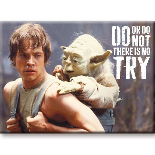 Star Wars Do or Do Not Flat Magnet