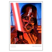 Star Wars Dark Lord of the Sith by Randy Martinez Paper Giclee Art Print