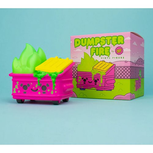 Lil Dumpster Fire Toxic Waste Chemical Pink Edition Vinyl Figure