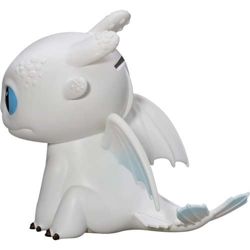 How to Train Your Dragon Light Fury VPBP-022 Palm Size Vinyl Functional Piggy Bank