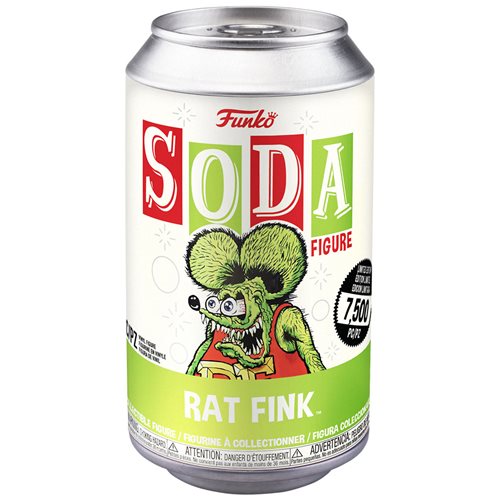 Rat Fink Vinyl Soda Figure