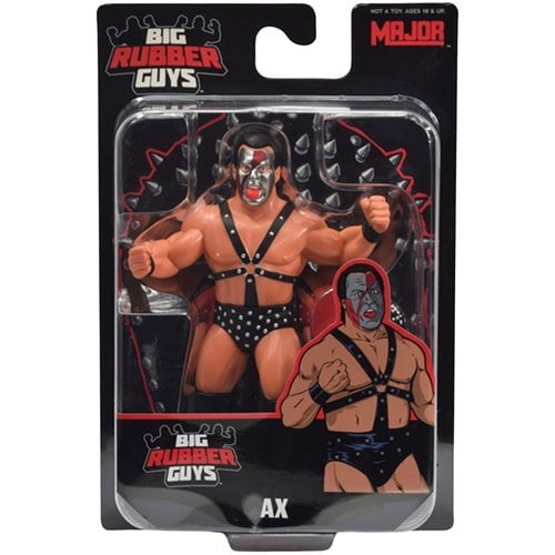 Major Big Rubber Guys Demolition Ax Posed Figure