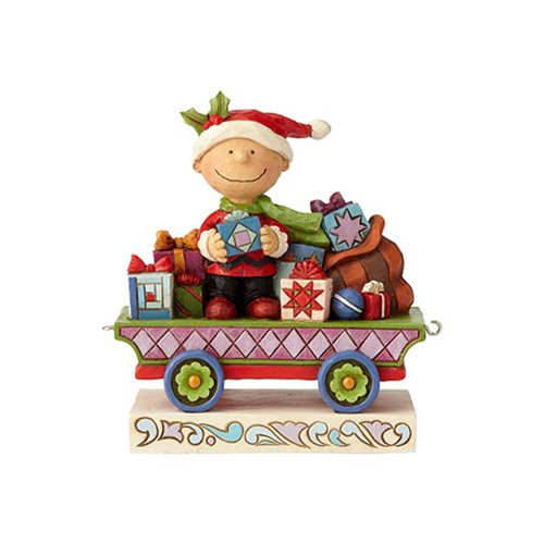 Peanuts Charlie Brown Christmas Train Car by Jim Shore
