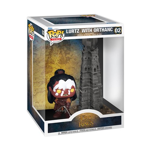 Lord of the Rings Lurtz with Orthanc Funko Pop! Town #02