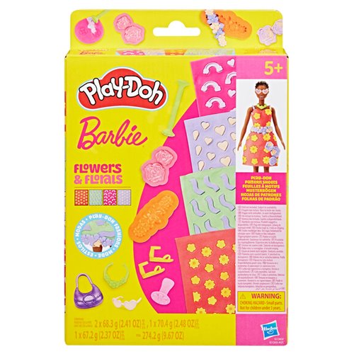 Play-Doh Barbie Designer Pattern Packs Wave 1 Set of 3