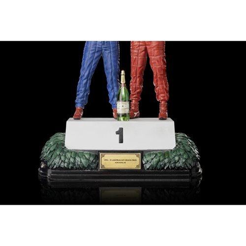 F1 Ayrton Senna The Last Podium Deluxe Art 1:10 Scale Statue