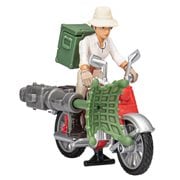 Indiana Jones Worlds of Adventure Helena Shaw Action Figure with Motorcycle