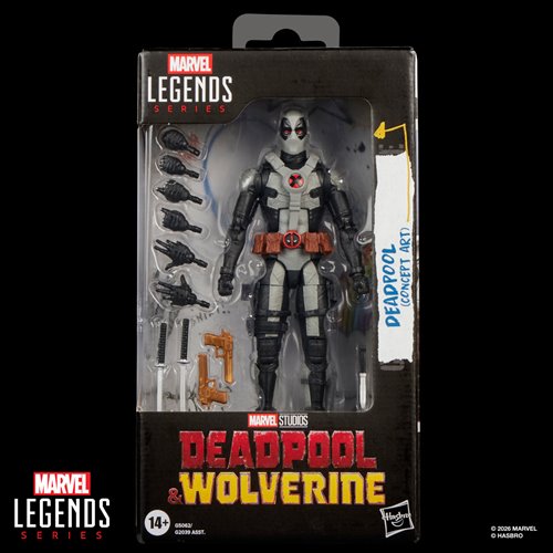 Deadpool Wolverine Marvel Legends 6-Inch Action Figure Wave 3 Set of 3