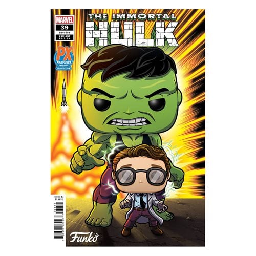 Marvel Heroes Professor Hulk 6-Inch Pop! Vinyl Figure and The Immortal Hulk #39 Variant Comic - Prev