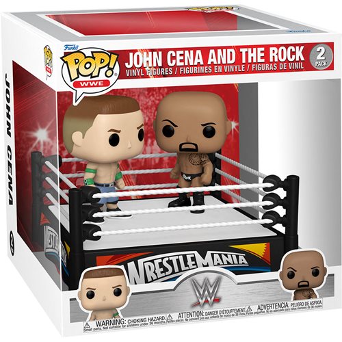 WWE John Cena and the Rock (2012) Pop! Vinyl Moment