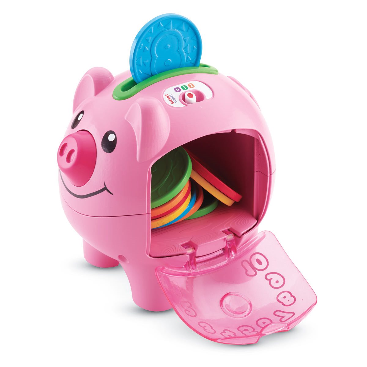 Fisher Price Laugh & Learn Baby Learning Toy Smart Stages Piggy Bank – S&D  Kids