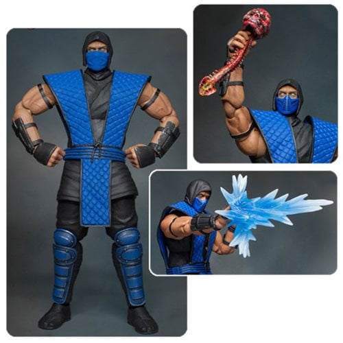 Mortal Kombat Sub-Zero 1:12 Action Figure
