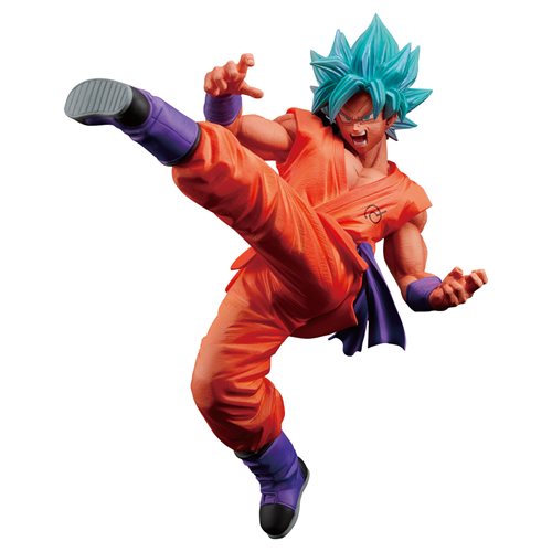 Dragon Ball Super Son Goku FES!! Stage 5 Super Saiyan God Super Saiyan Goku Statue - ReRun