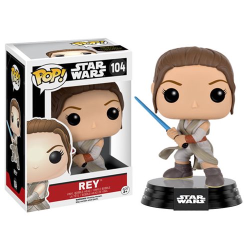Star Wars: The Force Awakens Rey with Lightsaber Pop! Vinyl Figure