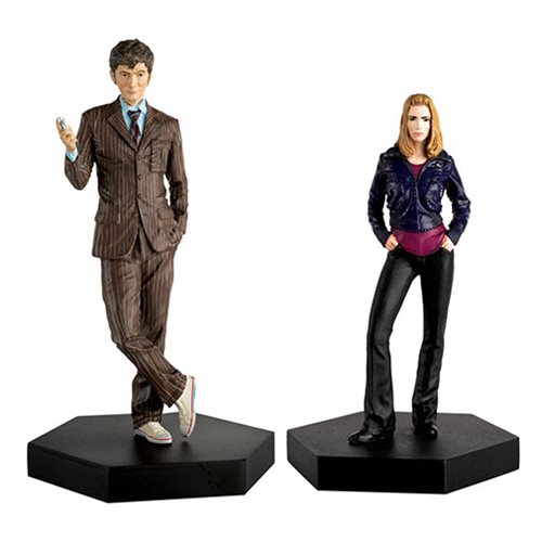 Doctor Who Collection Companion Set #2 Tenth Doctor and Rose Tyler Figures