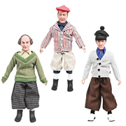 Three Stooges Three Little Beers 8-Inch Action Figure Set