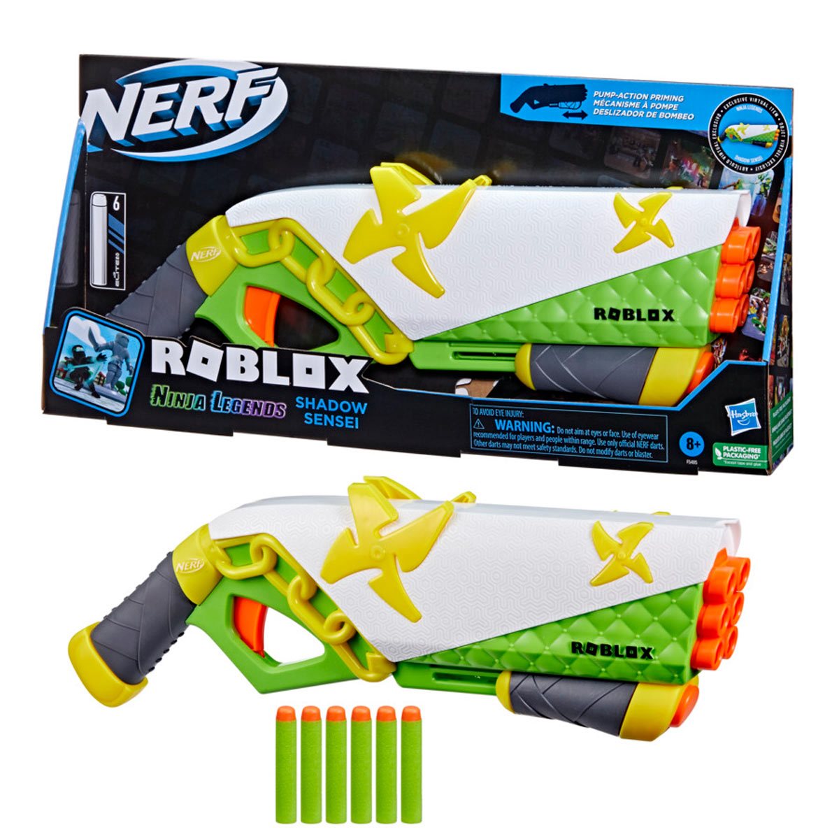 Nerf - ROBLOX Arsenal Soul Catalyst Dart Blaster with Darts