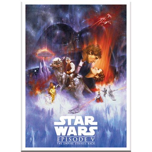 Star Wars: The Empire Strikes Back Movie Poster Flat Magnet