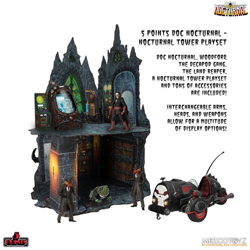 Doc Nocturnal Nocturnal Tower 5 Points Playset