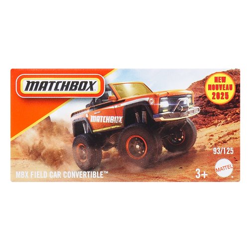 Matchbox Power Grabs 2025 Mix 2 Die-Cast Vehicle Case of 48