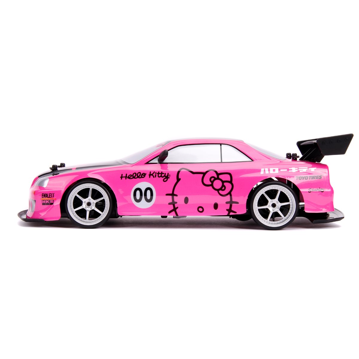 Jada Toys - Hello Kitty 1:10 Nissan GT-R R34 Drift RC Remote Control Cars  Radio Control Cars