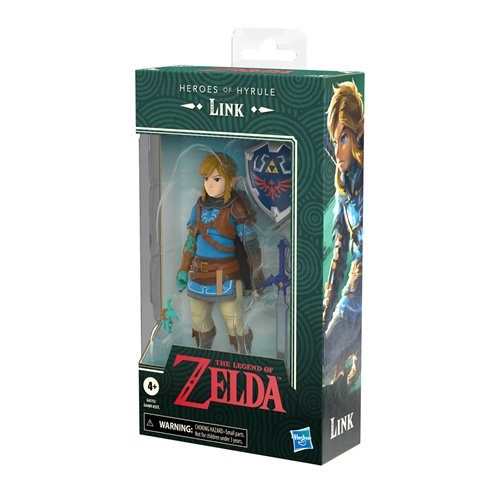 The Legend of Zelda Heroes of Hyrule 6-Inch Action Figures Wave 1 Set of 2