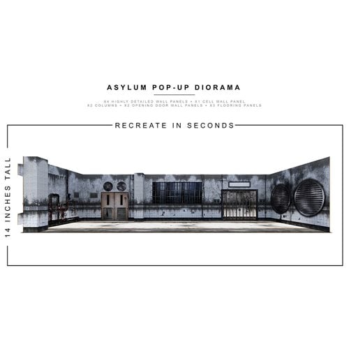 Asylum Pop-Up 1:12 Scale Diorama