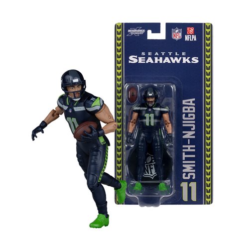 NFL McFarlane's SportsPicks Wave 2 Seattle Seahawks Jaxon Smith-Njigba 6-Inch Action Figure