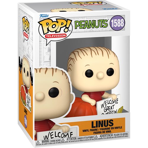 It's the Great Pumpkin Charlie Brown Linus Funko Pop! Vinyl Figure