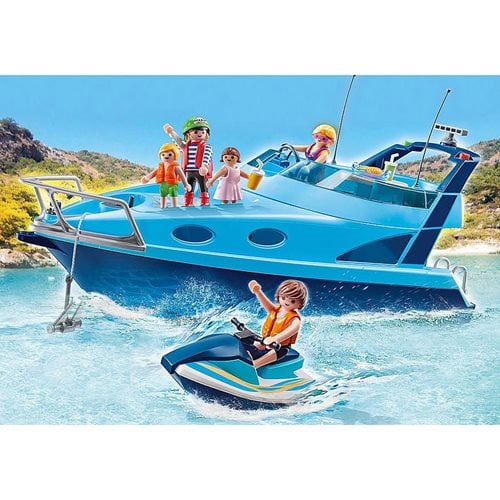 Playmobil 70630 FunPark Yacht with Jet Ski