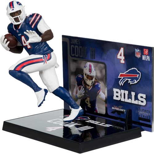 NFL SportsPicks Buffalo Bills James Cook 7-Inch Posed Figure