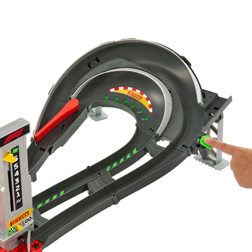 Hot Wheels Racing Formula 1 Grand Prix Trackset with Vehicles