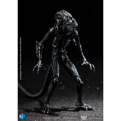 Aliens Crouching Alien Warrior 1:18 Scale Action Figure - Previews Exclusive