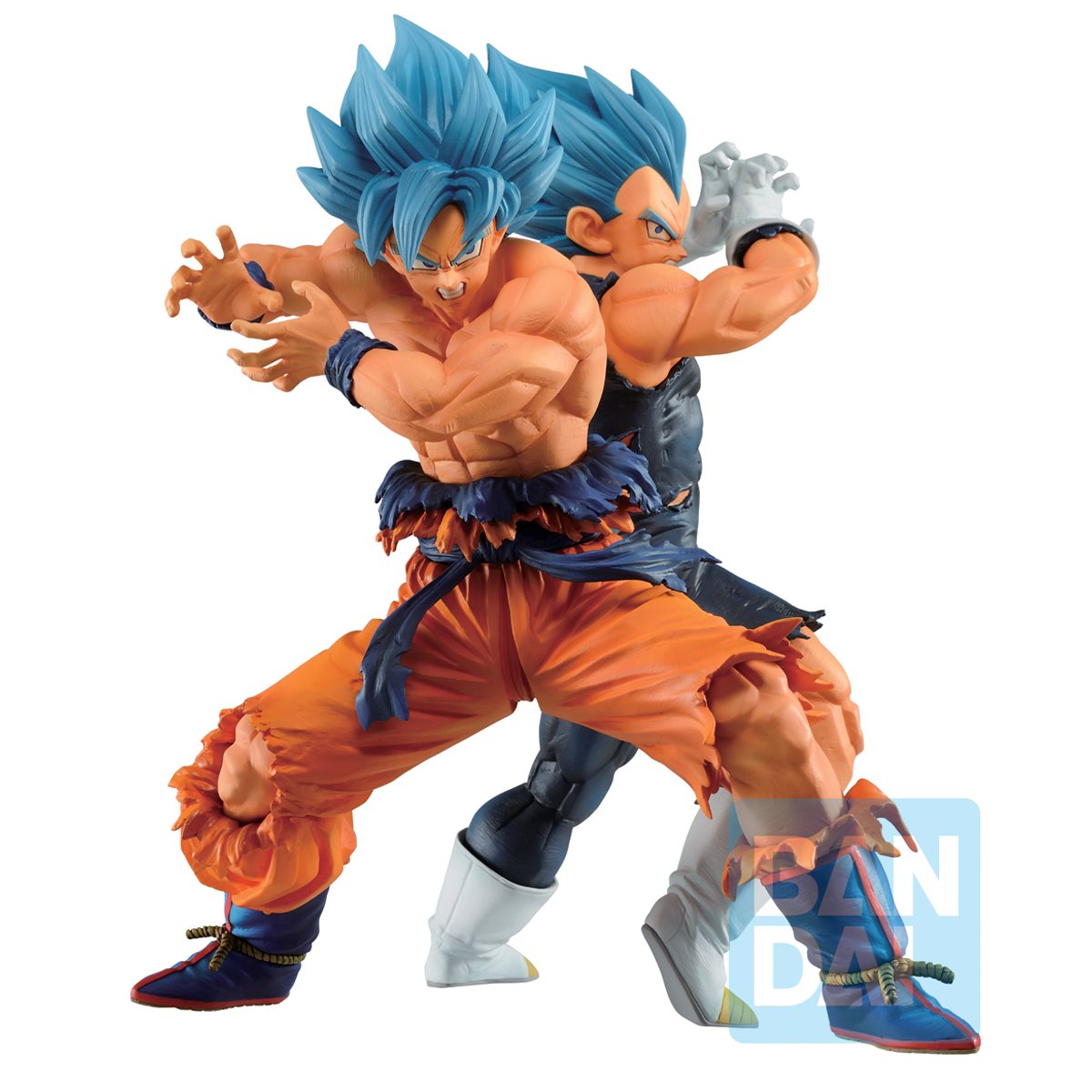 Goku and Vegeta (Super Saiyan God Super Saiyan)