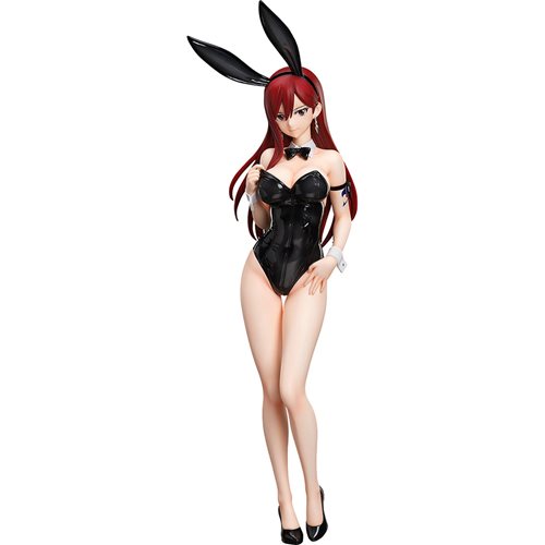 Fairy Tail Erza Scarlet Bare Leg Bunny Version B-Style 1:4 Scale Statue