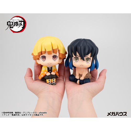 Demon Slayer: Kimetsu no Yaiba Zenitsu Agatsuma Smile Version Look Up Series Statue