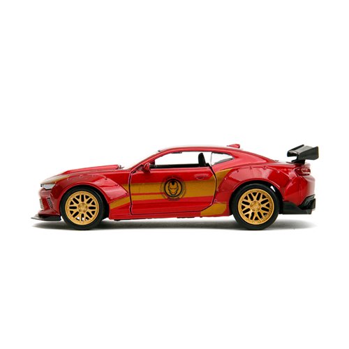 Avengers 2016 Camaro SS Widebody 1:32 Scale Die-Cast Metal Vehicle with Iron Man Nano Figure