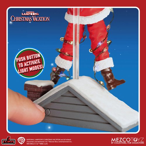 National Lampoon's Christmas Vacation Light Shock Clark Griswold 5 Points Action Figure