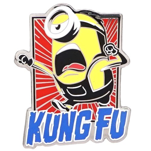 Minions: The Rise of Gru Kung Fu Stuart Enamel Pin