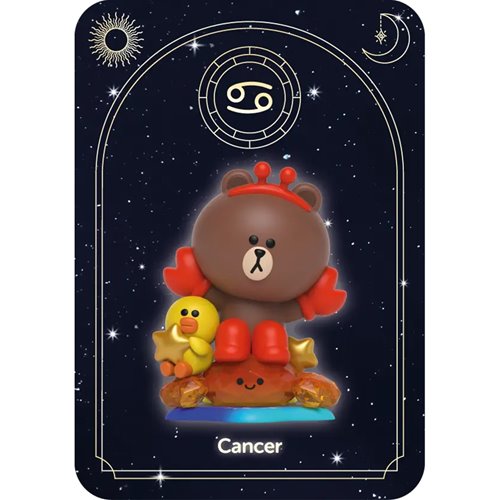 Line Friends x Kwistal Horoscope Series Primus Mini-Figure Display Tray of 6