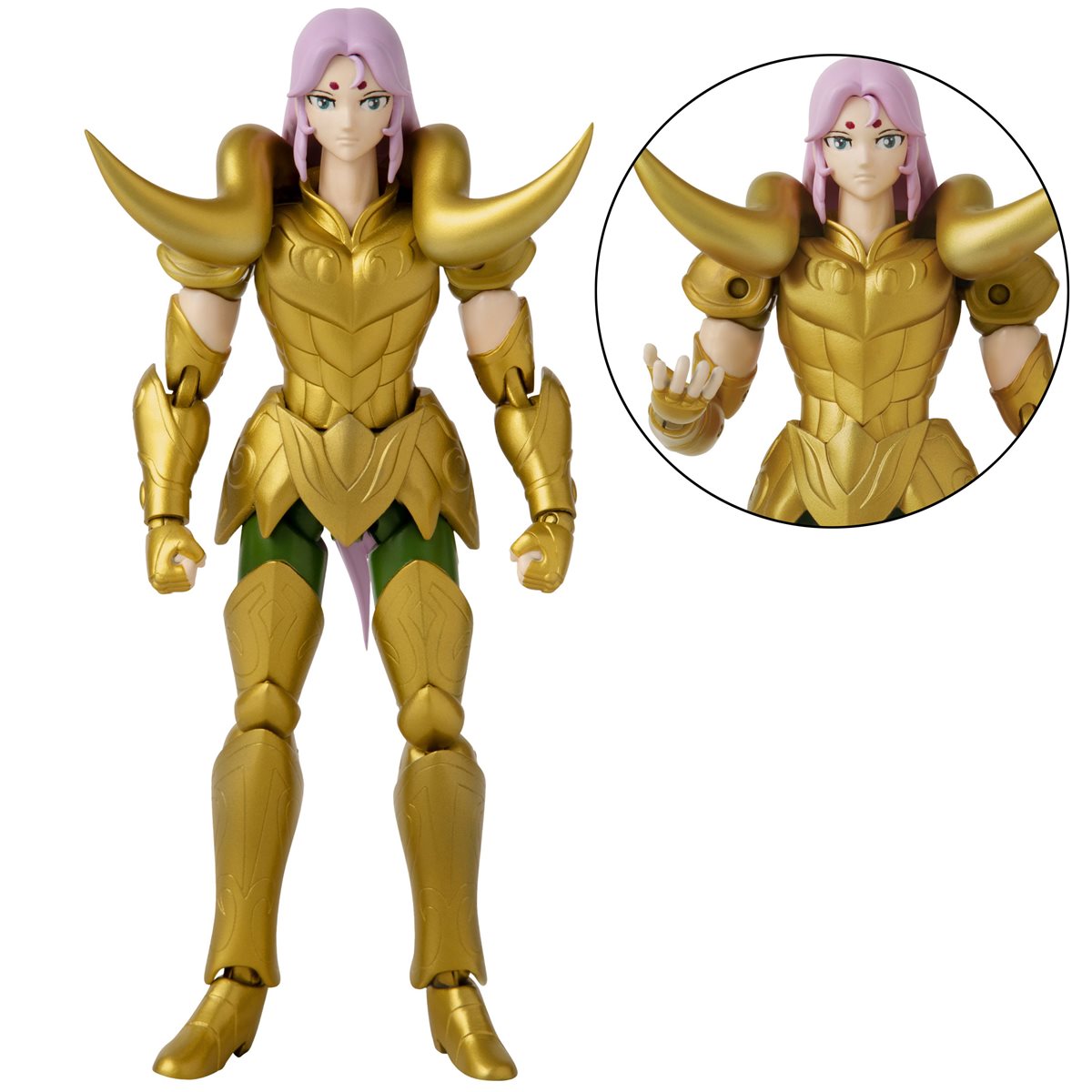 Saint Seiya: Knights of the Zodiac (Aries Mu) Anime Heroes Action Figure,  BANDAI for Sale in Mccoole, MD - OfferUp