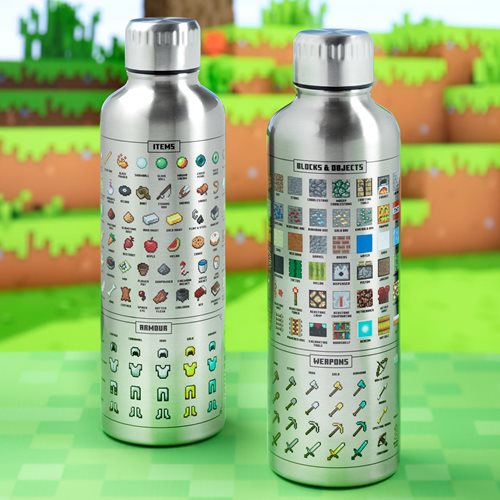 Minecraft 16 oz. Metal Water Bottle
